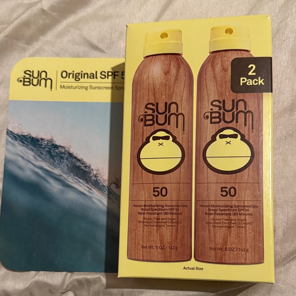 Sun Bum SPF 50 Sunscreen Spray - 2 Pack